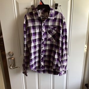 Mens S/P- Aeropostale long sleeved button up